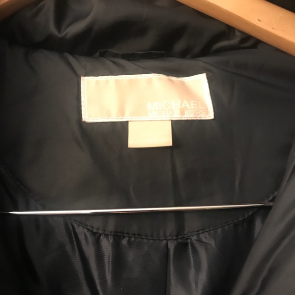 Michael Kors Faux Fur Trim Down Puffer Coat - Picture 2 of 5